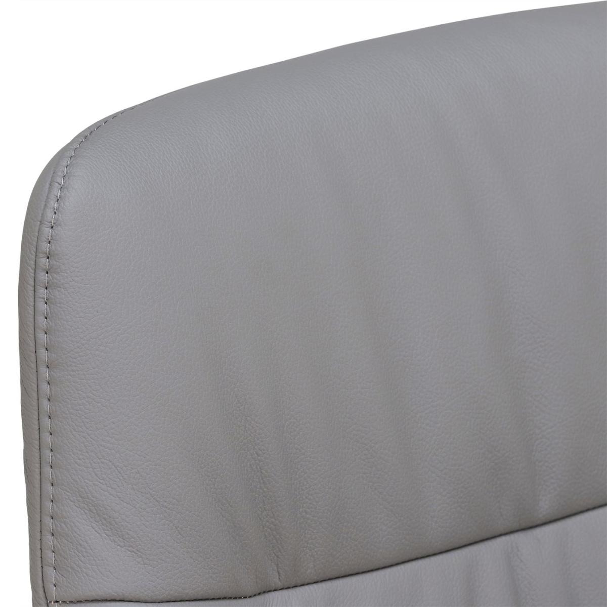 Stressless Mint Low Back Dining Armchair With D100 Legs, Grey Leather | Barker & Stonehouse – image 3