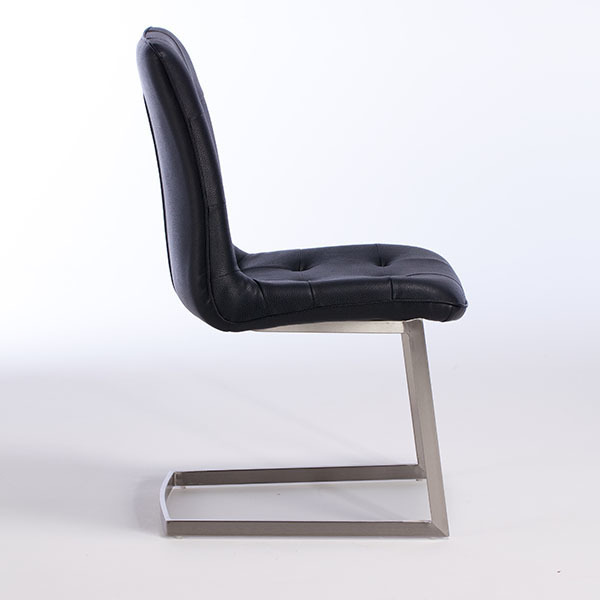 Ericka Upholstered Dining Chair, Black – image 3