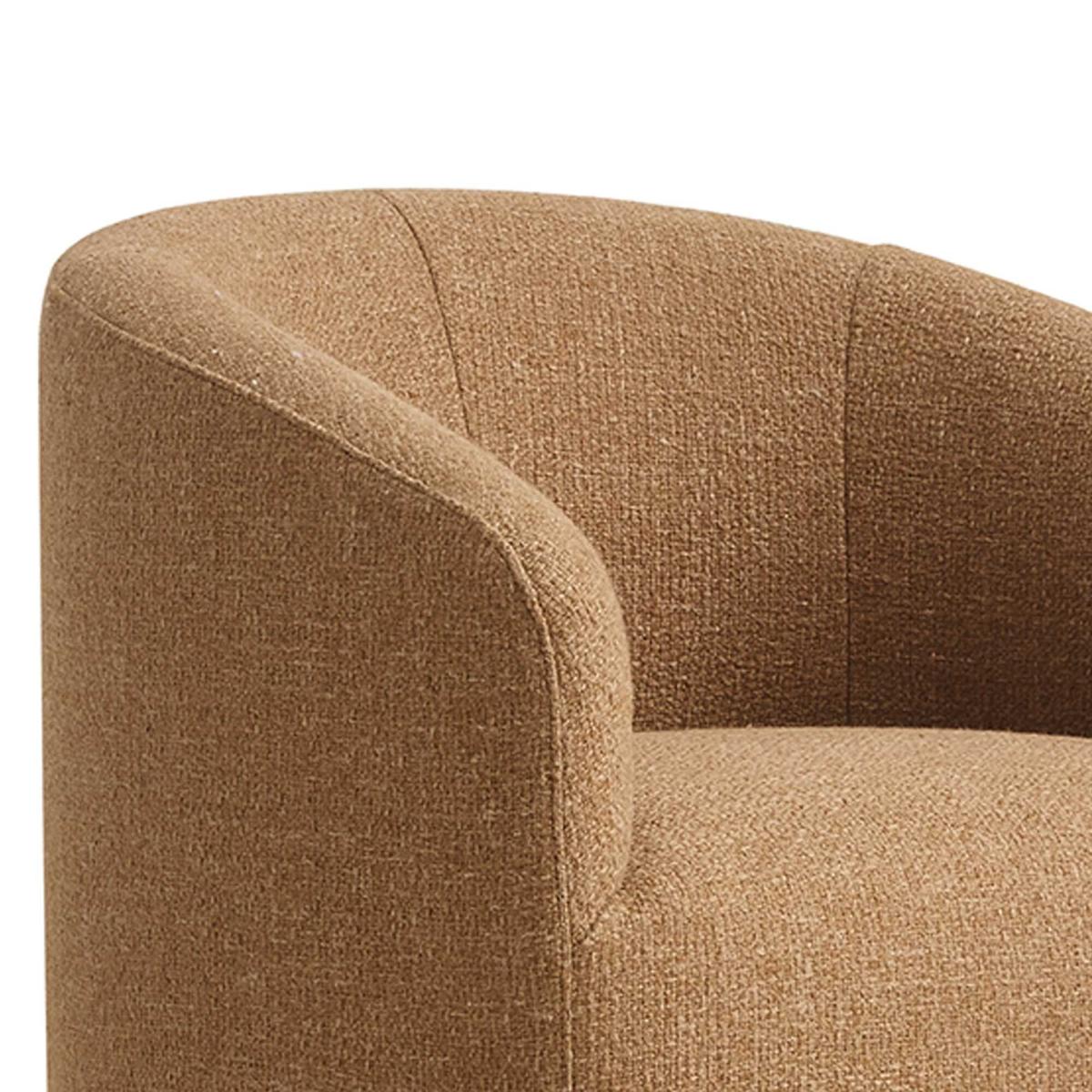 Delora Dining Chair, Brown Fabric | Barker & Stonehouse – image 3