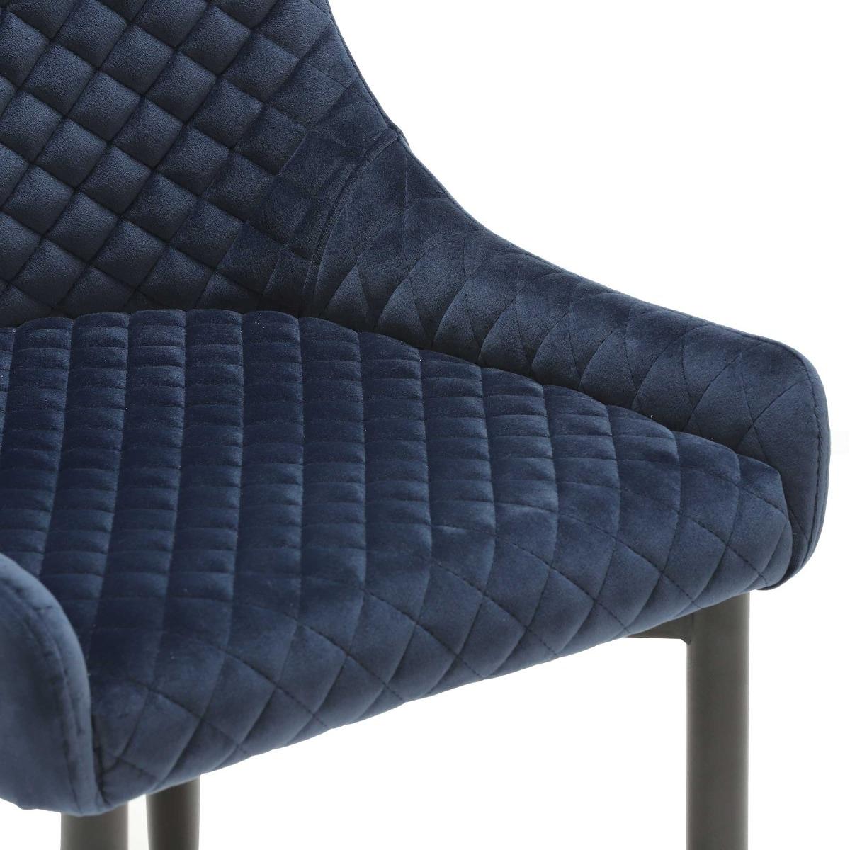 Pair of Rivington Fabric Dining Armchairs, Dark Grey | Barker & Stonehouse – image 5