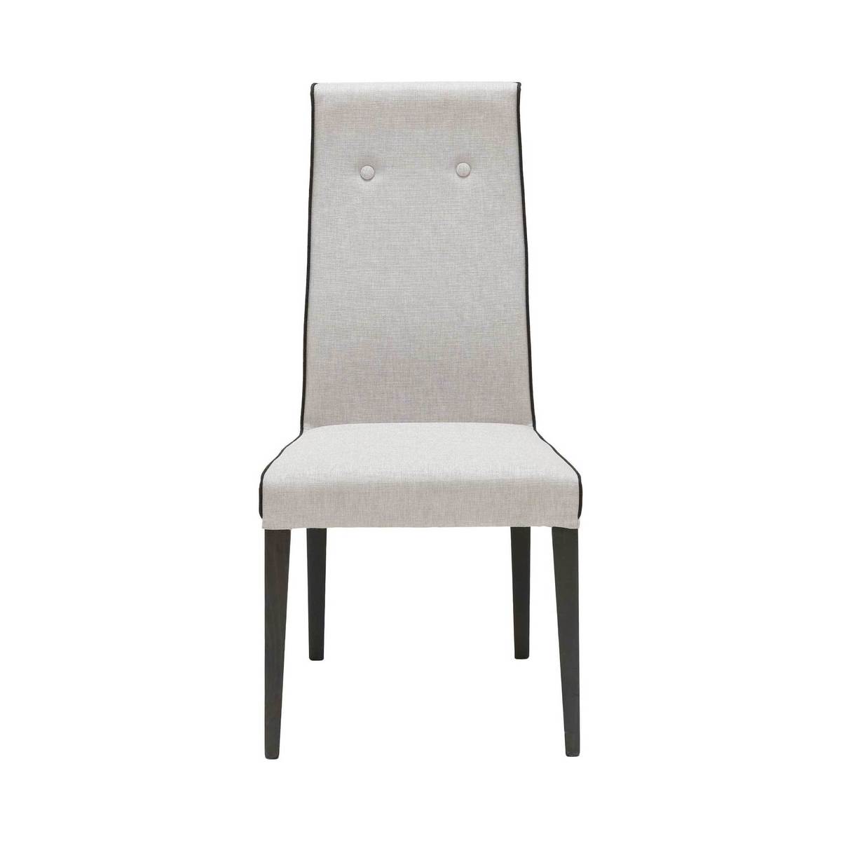 Borgia Fabric Dining Side Chair, Grey – image 3