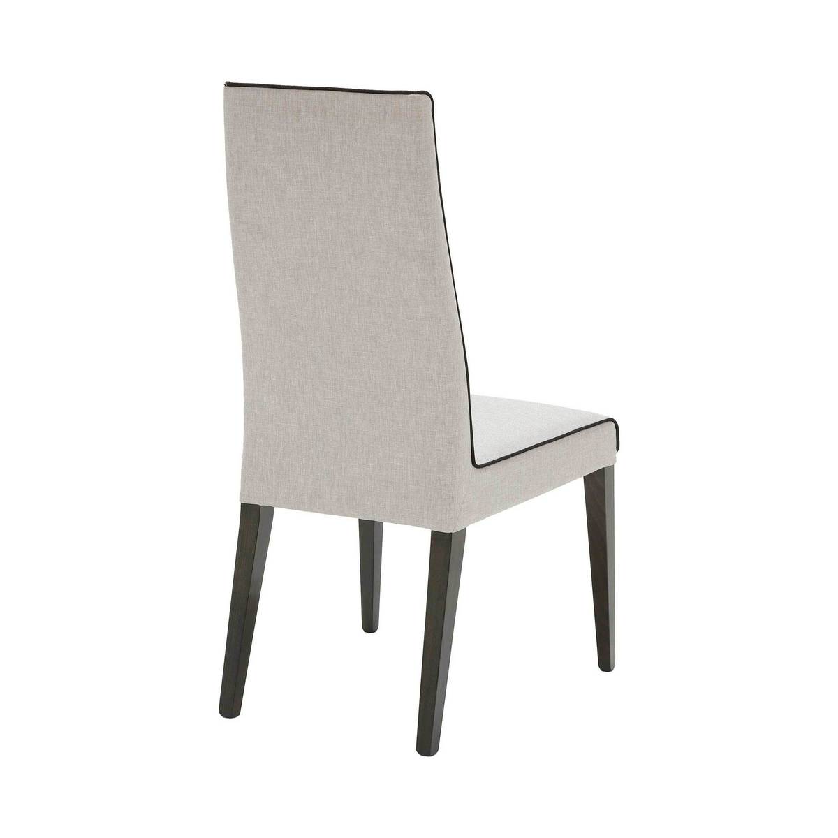 Borgia Fabric Dining Side Chair, Grey – image 2
