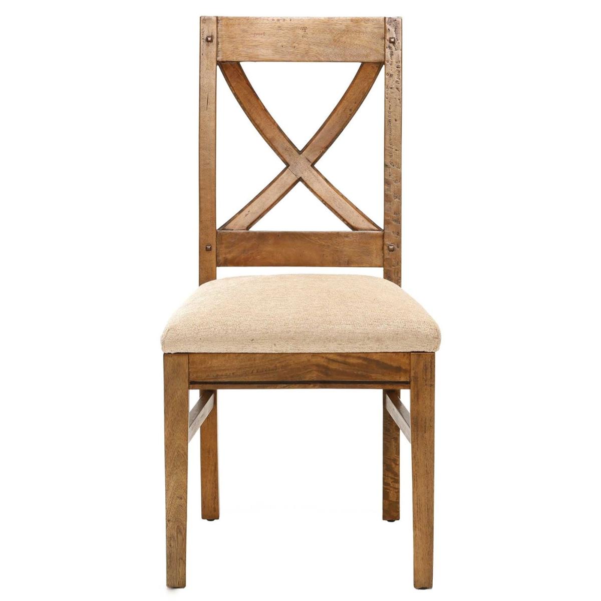 New Frontier Mango Wood Dining Chair, Brown | Barker & Stonehouse – image 2