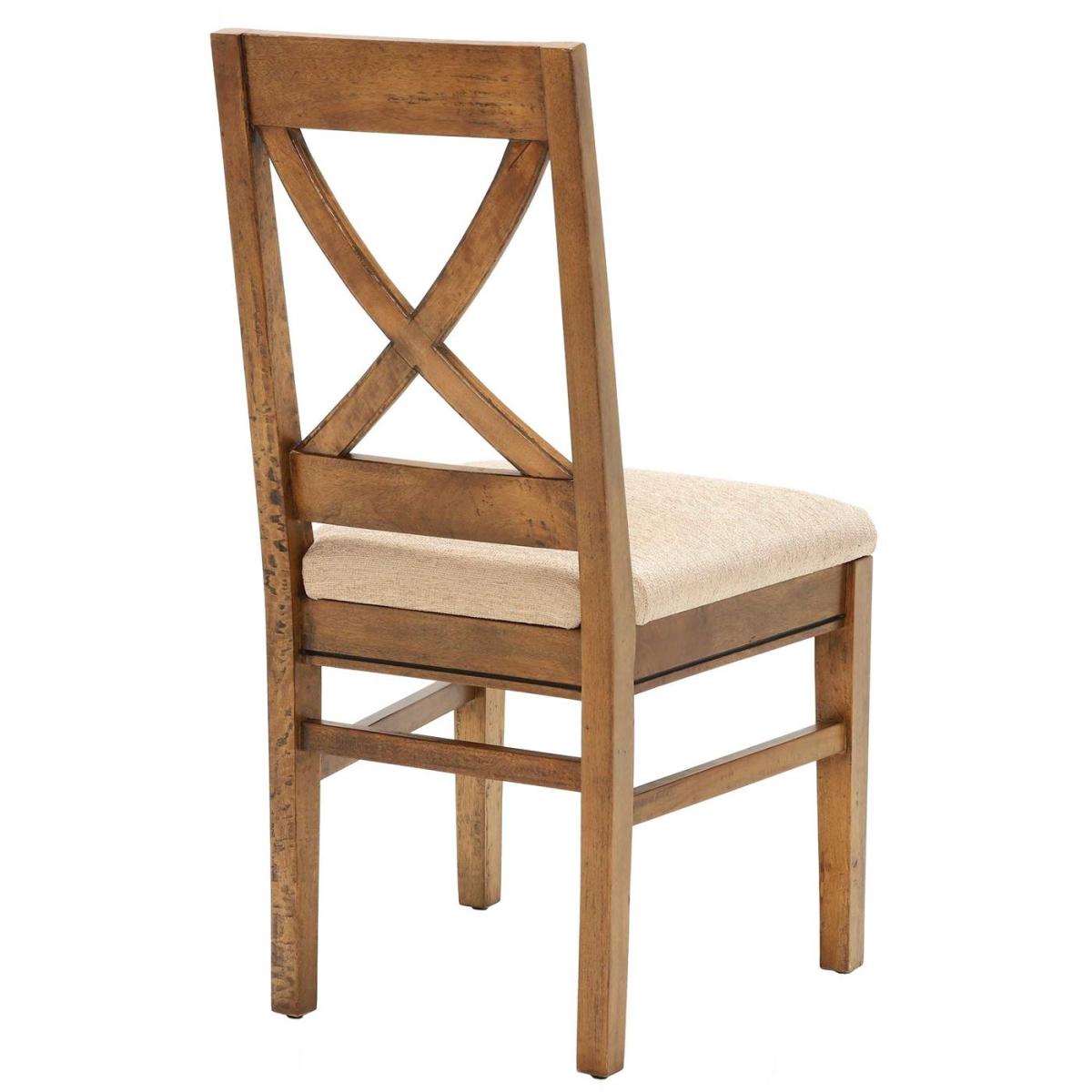 New Frontier Mango Wood Dining Chair, Brown | Barker & Stonehouse – image 5