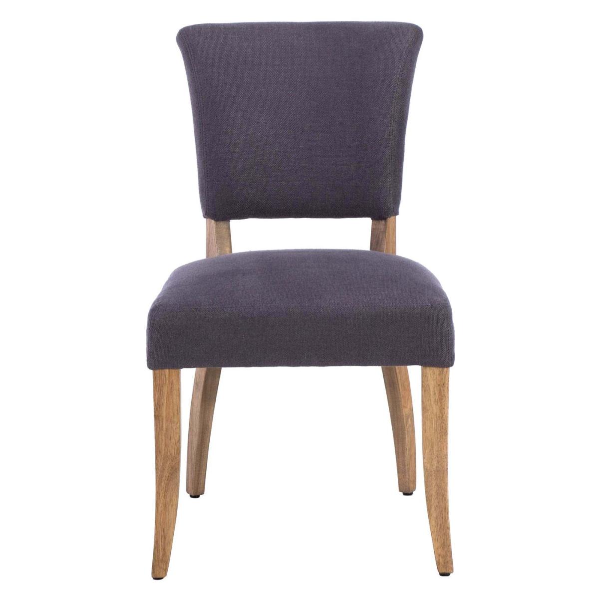 Timothy Oulton Mimi Linen Dining Chair, Grey Fabric | Barker & Stonehouse – image 2