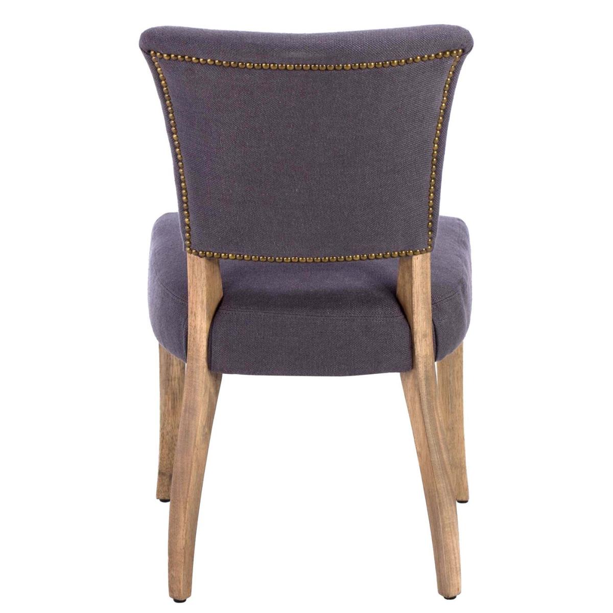Timothy Oulton Mimi Linen Dining Chair, Grey Fabric | Barker & Stonehouse – image 3