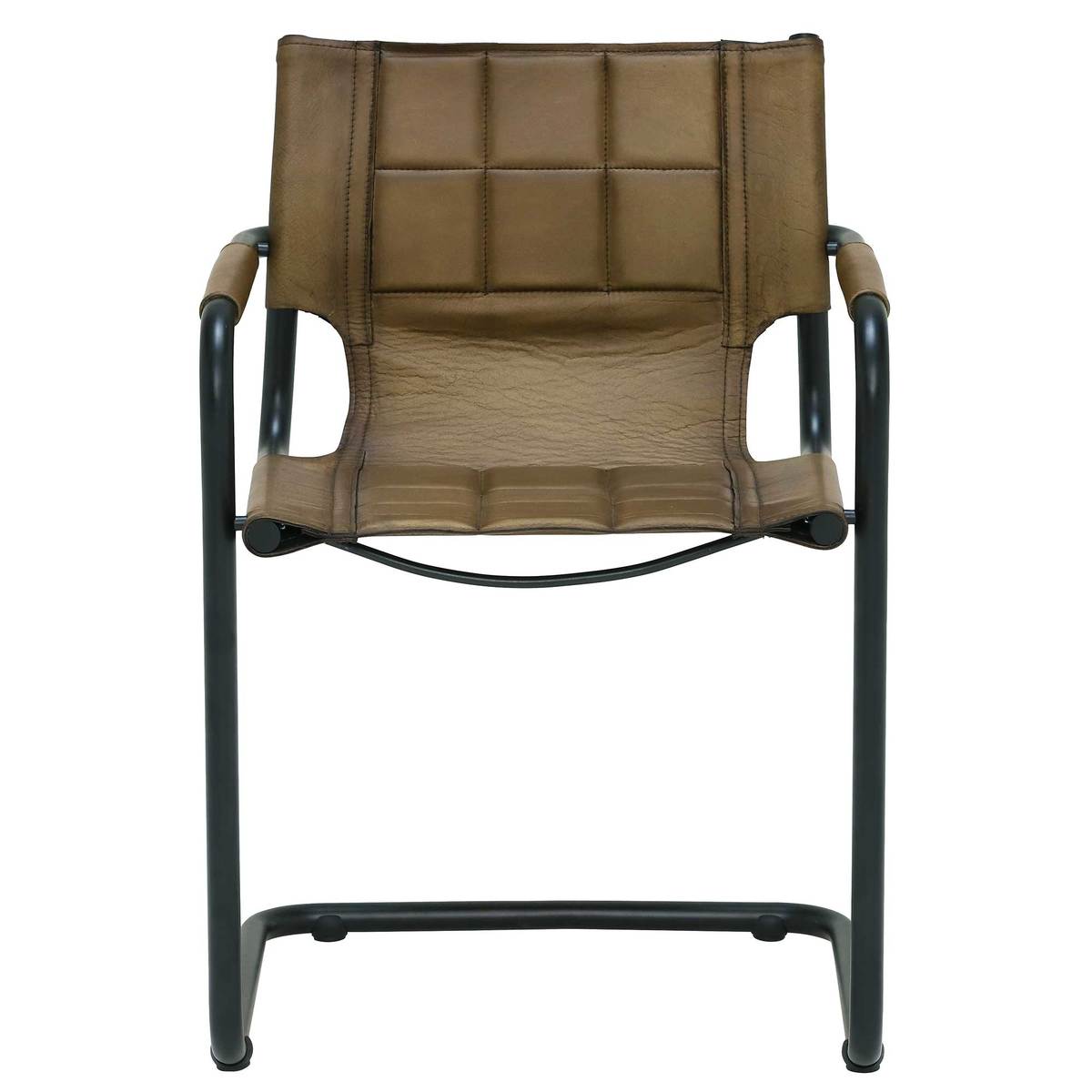 Teo Leather Dining Chair – image 3