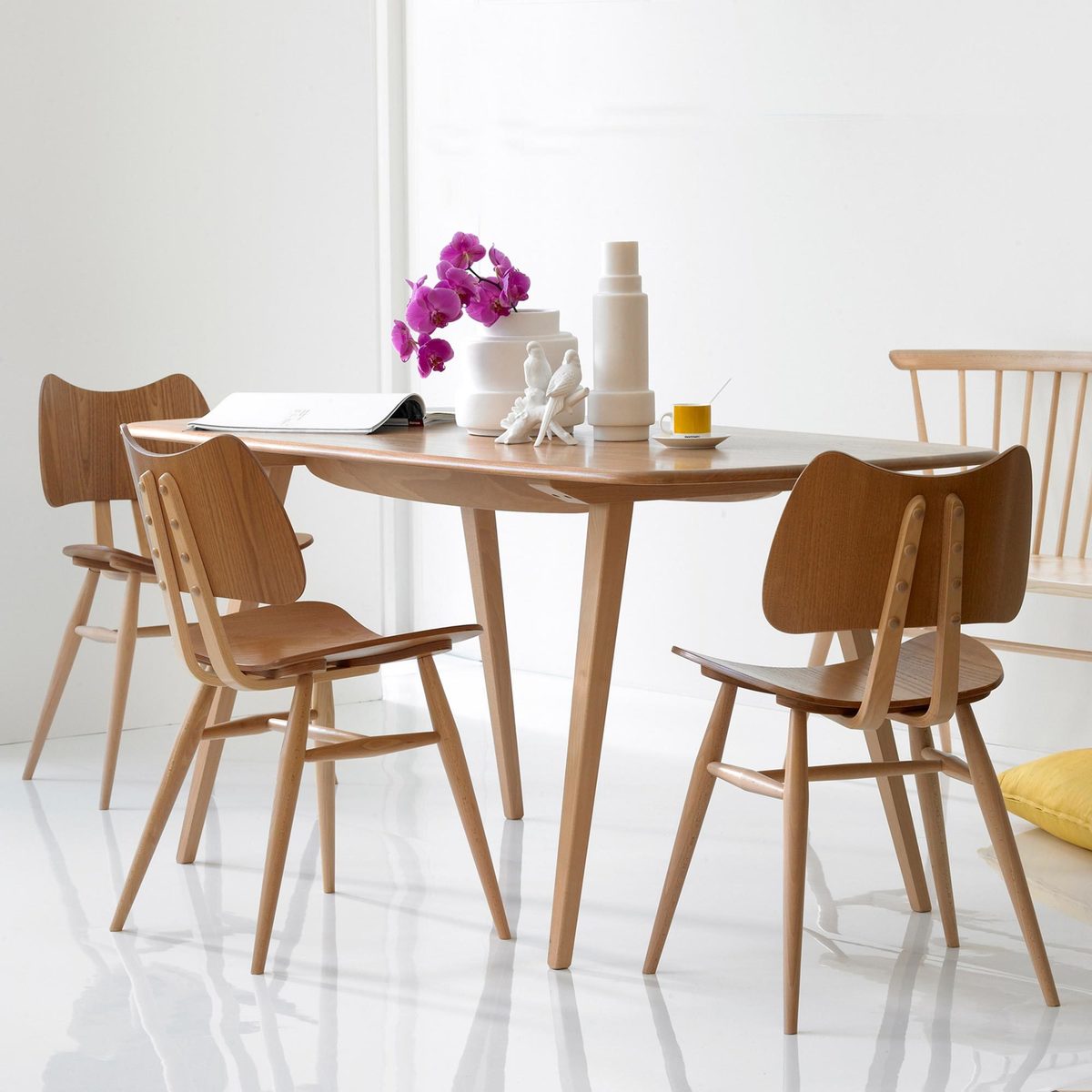 Ercol Originals Butterfly Dining Chair, Wood – image 5