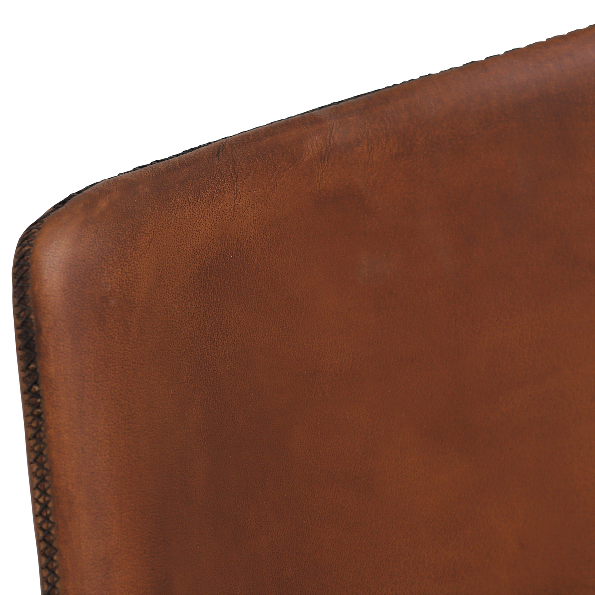 Chesil Leather Dining Chair, Light Brown Matt – image 4