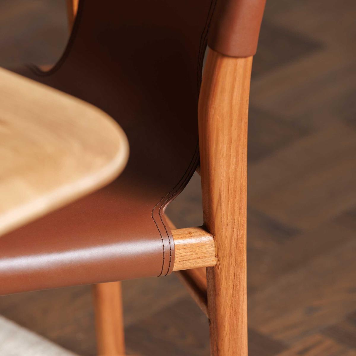 Figaro Dining Chair, Brown | Barker & Stonehouse – image 4