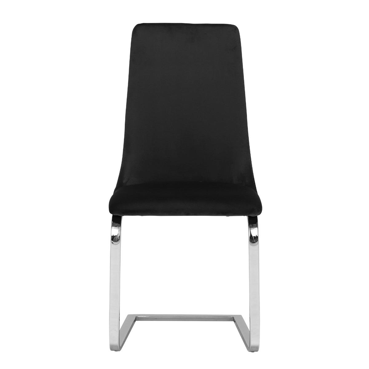 Kempton Velvet Dining Chair, Grey | Barker & Stonehouse – image 2