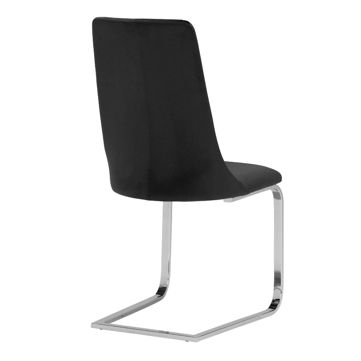 Kempton Velvet Dining Chair, Grey | Barker & Stonehouse – image 3