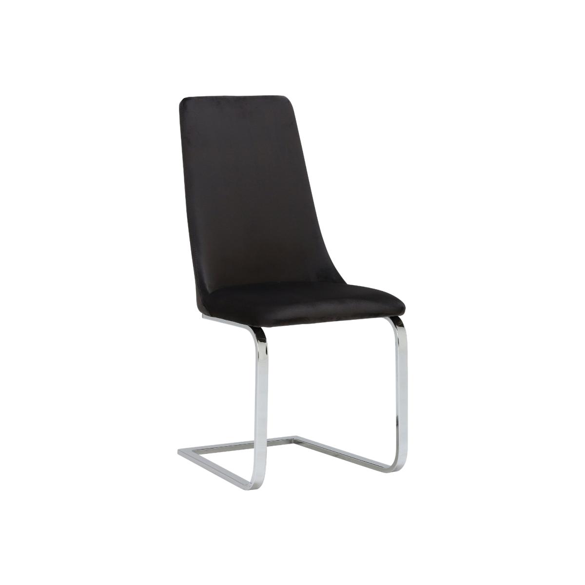 Kempton Velvet Dining Chair, Grey | Barker & Stonehouse – image 1