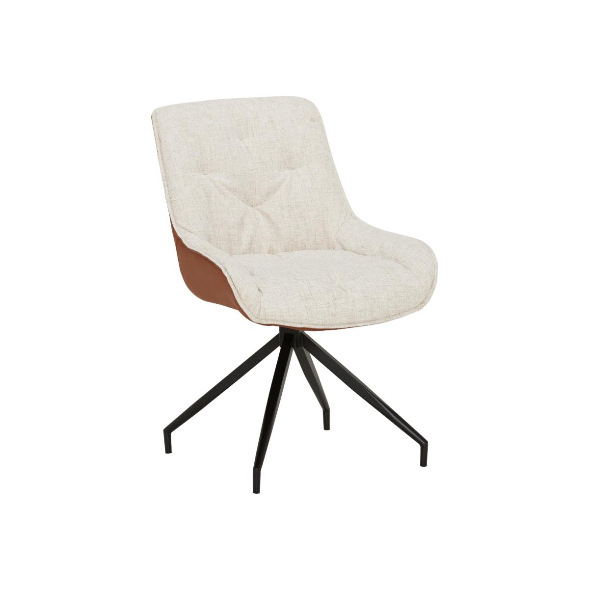 Darcia Swivel Dining Chair, Neutral | Barker & Stonehouse – image 1