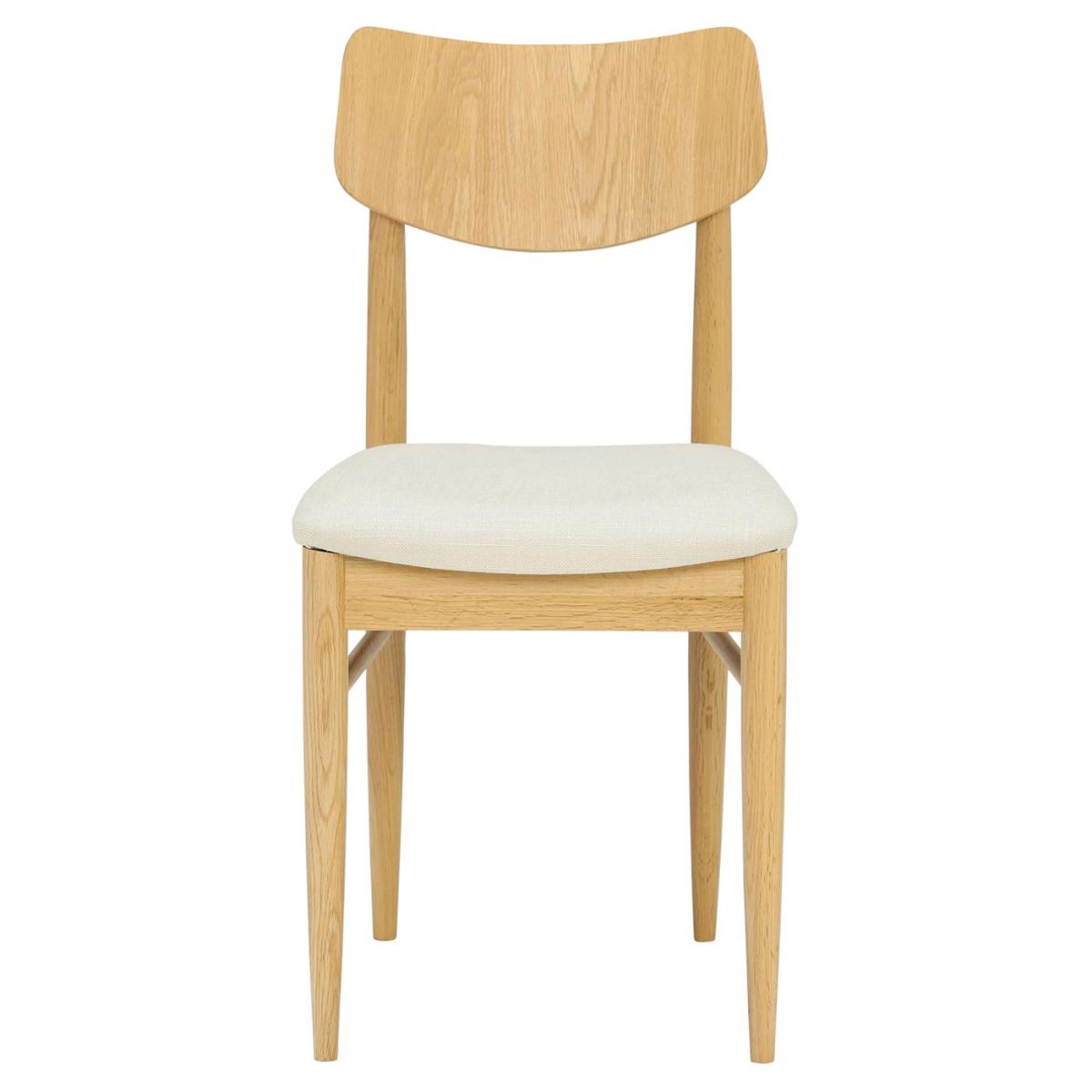 Ercol Teramo Kitchen Dining Chair, 776 Oak Wood | Ercol – image 2