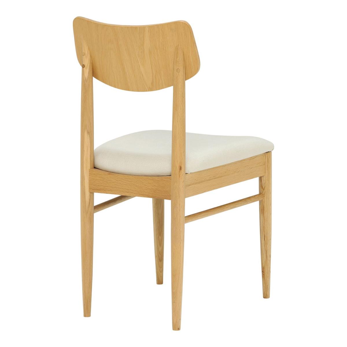 Ercol Teramo Kitchen Dining Chair, 776 Oak Wood | Ercol – image 3