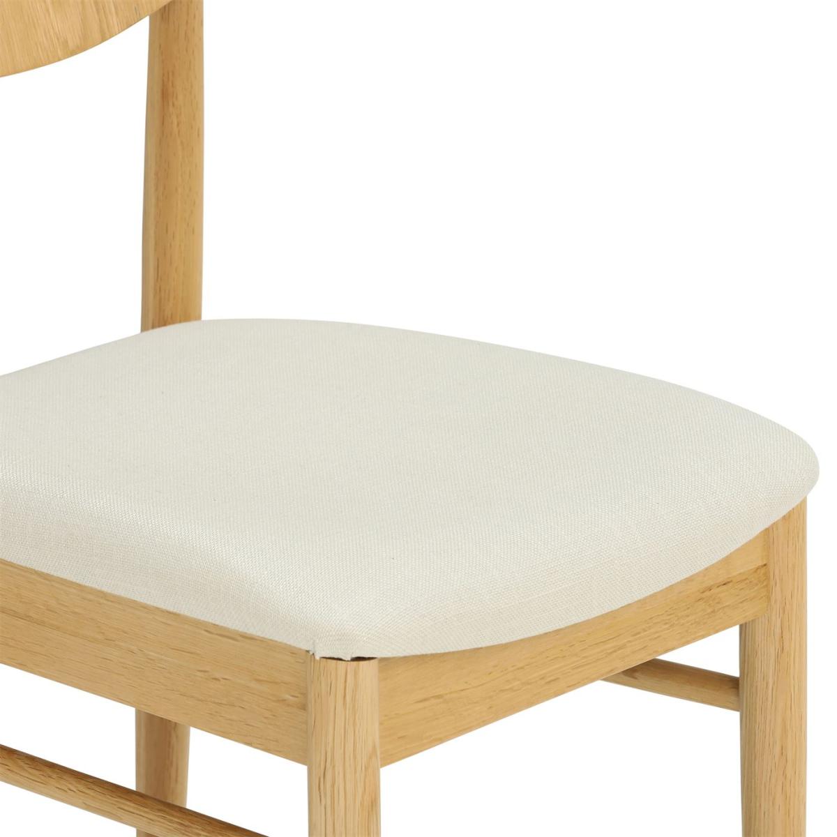 Ercol Teramo Kitchen Dining Chair, 776 Oak Wood | Ercol – image 5