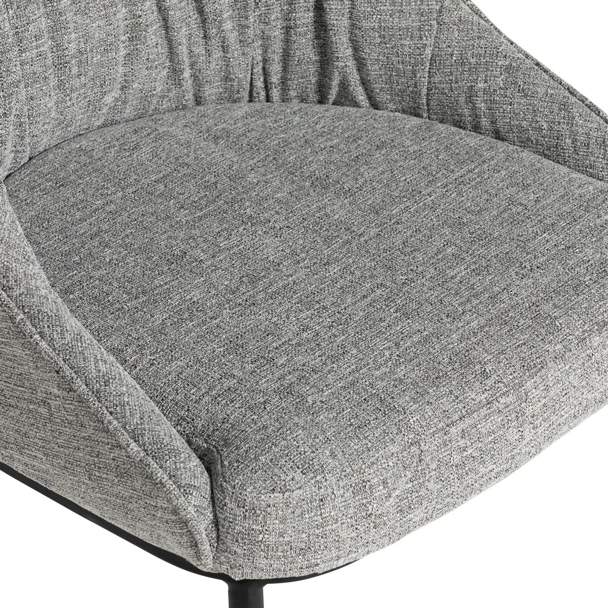 Hatton Dining Chair, Grey Fabric | Barker & Stonehouse – image 3
