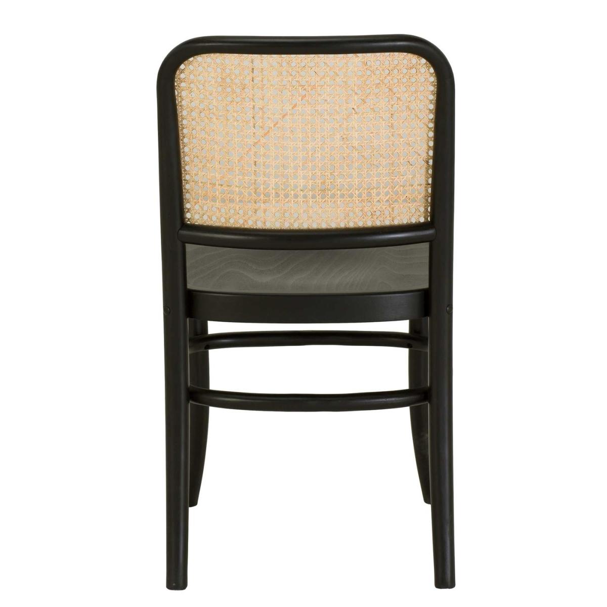 Iben Dining Chair, Black Wicker | Barker & Stonehouse – image 5