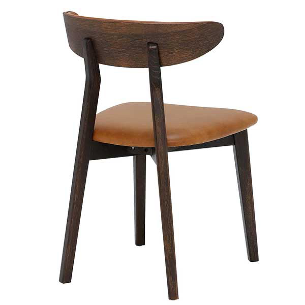 Vega Boma Chair, Brown Leather | Barker & Stonehouse – image 6