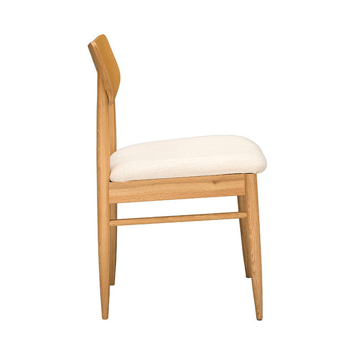 Ercol Teramo Kitchen Dining Chair, Pale Oak – image 2