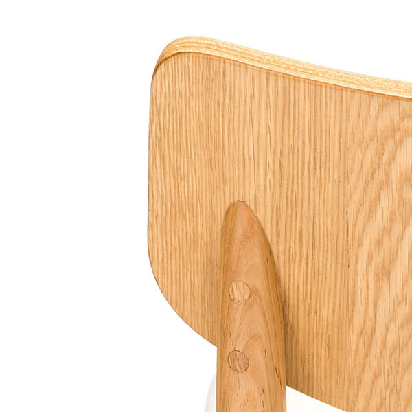 Ercol Teramo Kitchen Dining Chair, Pale Oak – image 5