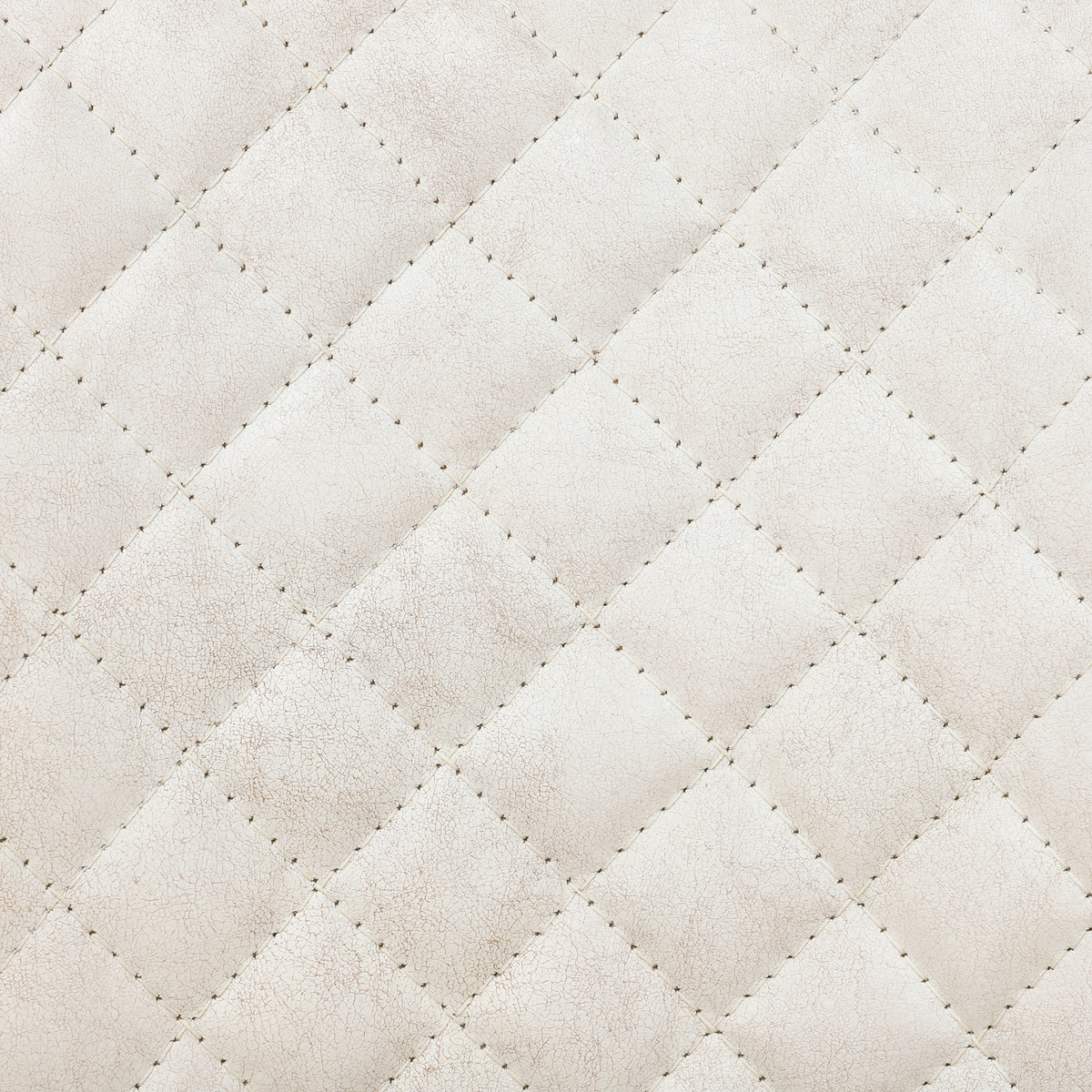 Timothy Oulton Mimi Quilted Leather Dining Chair, Vintage Bianco – image 6