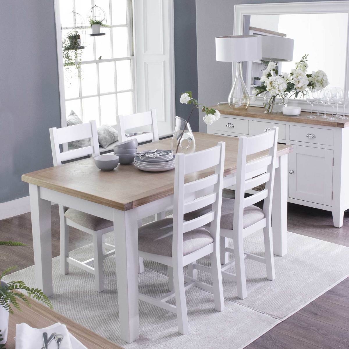 Althorp Cross Back Dining Chair – image 3
