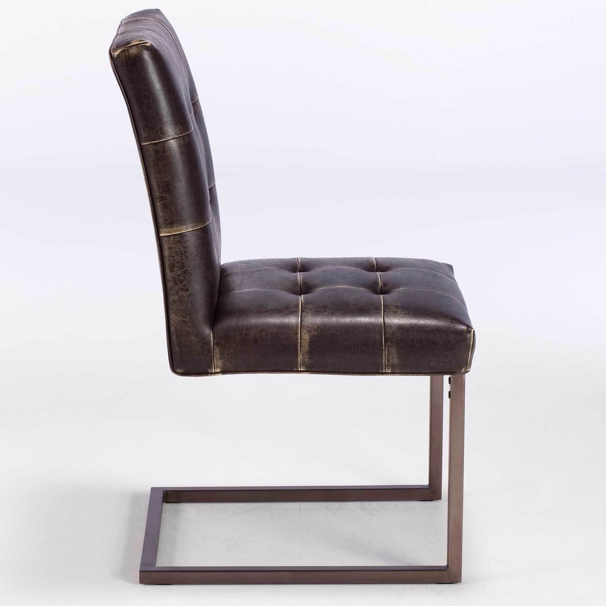 Stannis Upholstered Dining Chair, Vintage Grey – image 3