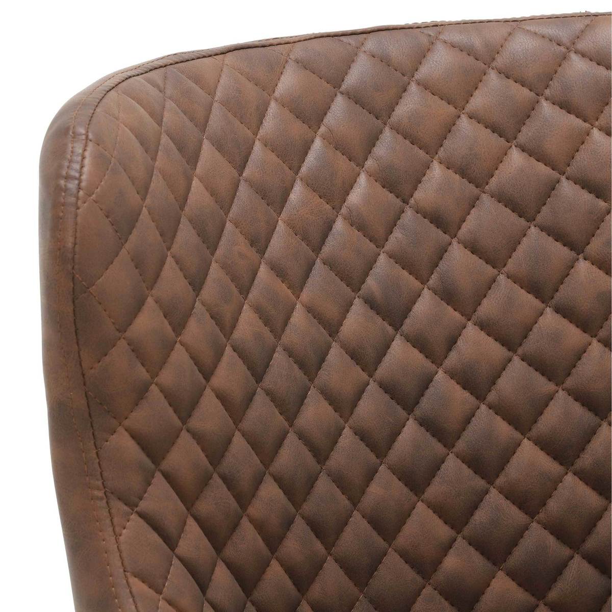 Rivington Faux Leather Dining Armchair – image 4