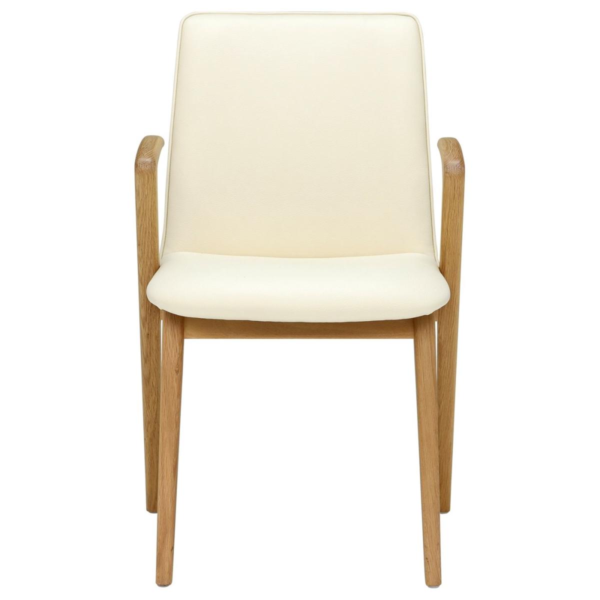 Kate Upholstered Dining Armchair, Neutral | Barker & Stonehouse – image 2