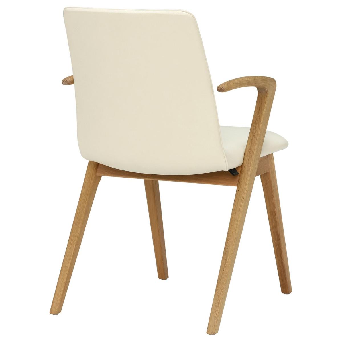 Kate Upholstered Dining Armchair, Neutral | Barker & Stonehouse – image 3