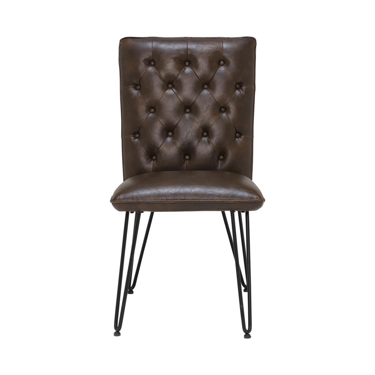 Smyth Upholstered Dining Chair, Brown – image 3