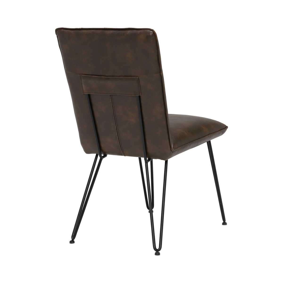 Smyth Upholstered Dining Chair, Brown – image 2