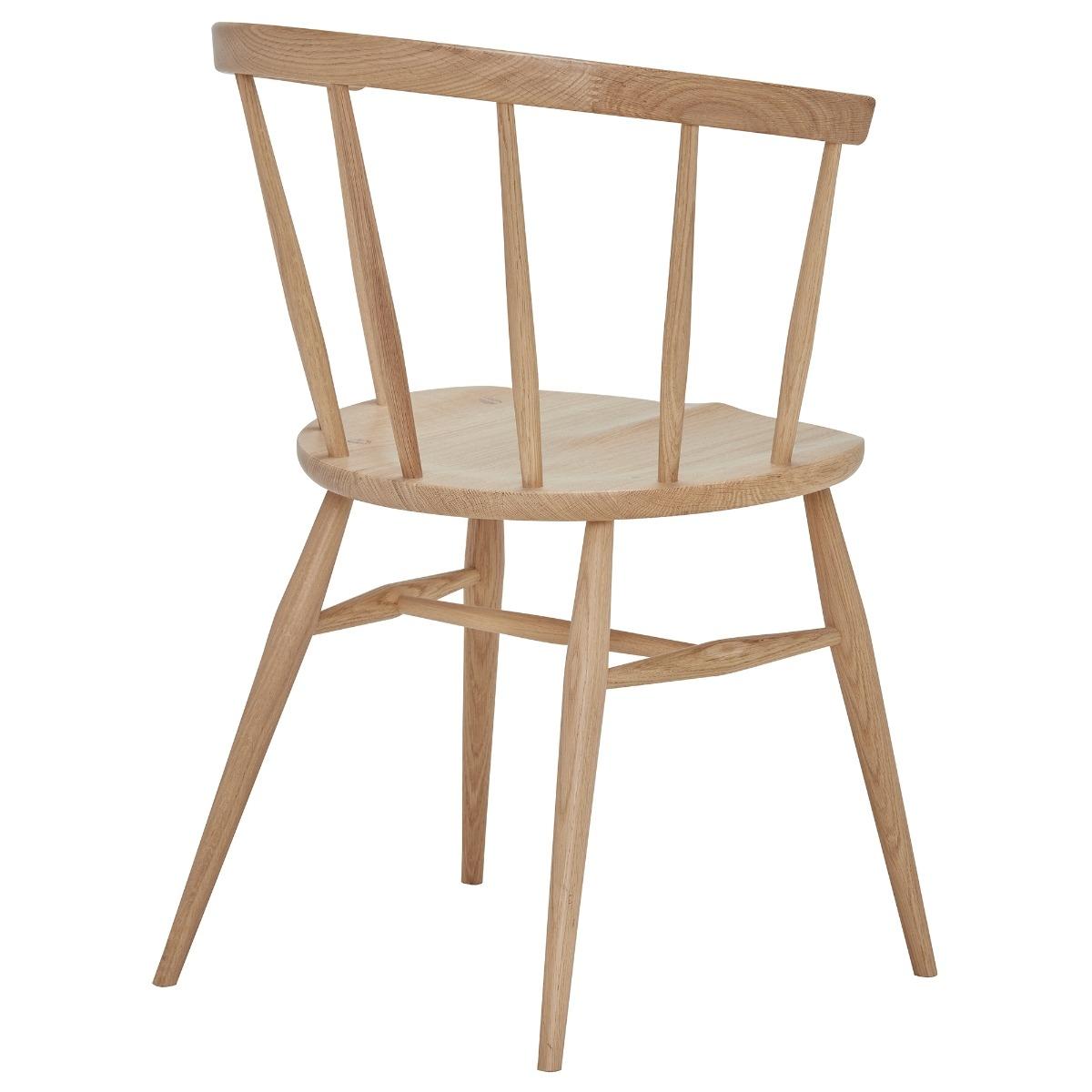 Ercol Heritage Dining Chair, Neutral Oak Wood | Barker & Stonehouse – image 6