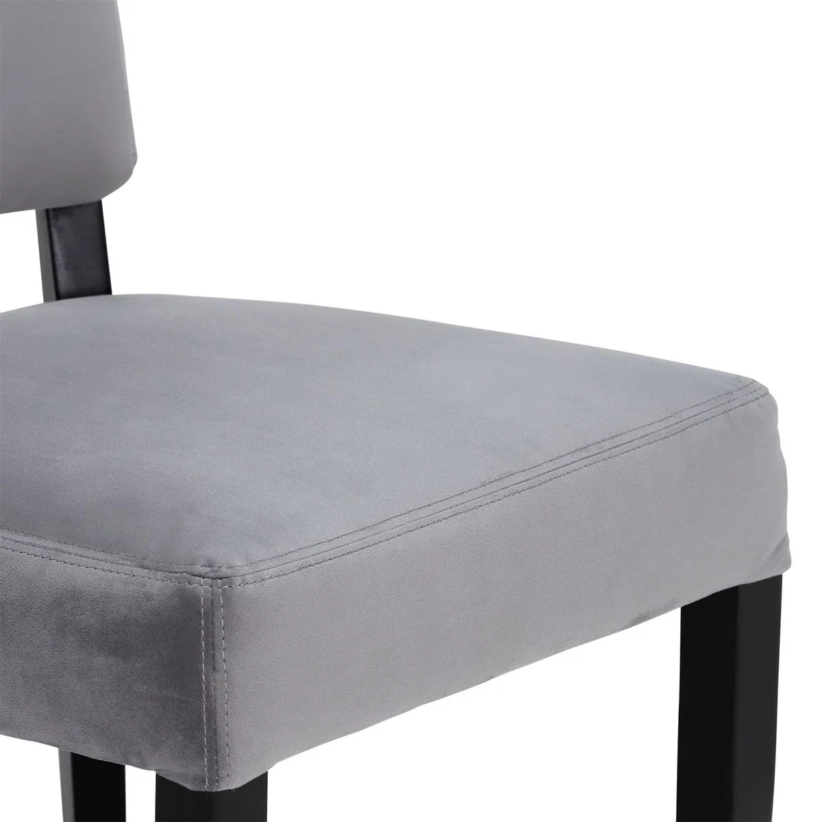 Timothy Oulton Mimi Velvet Dining Chair, Grey | Barker & Stonehouse – image 4