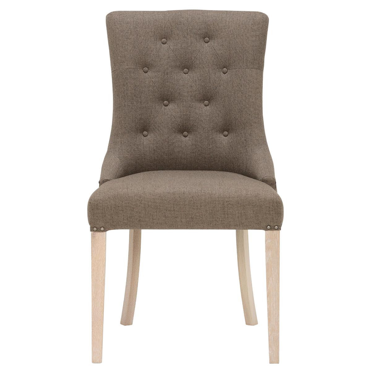 Charente Upholstered Arm Chair, Neutral Fabric | Barker & Stonehouse – image 3