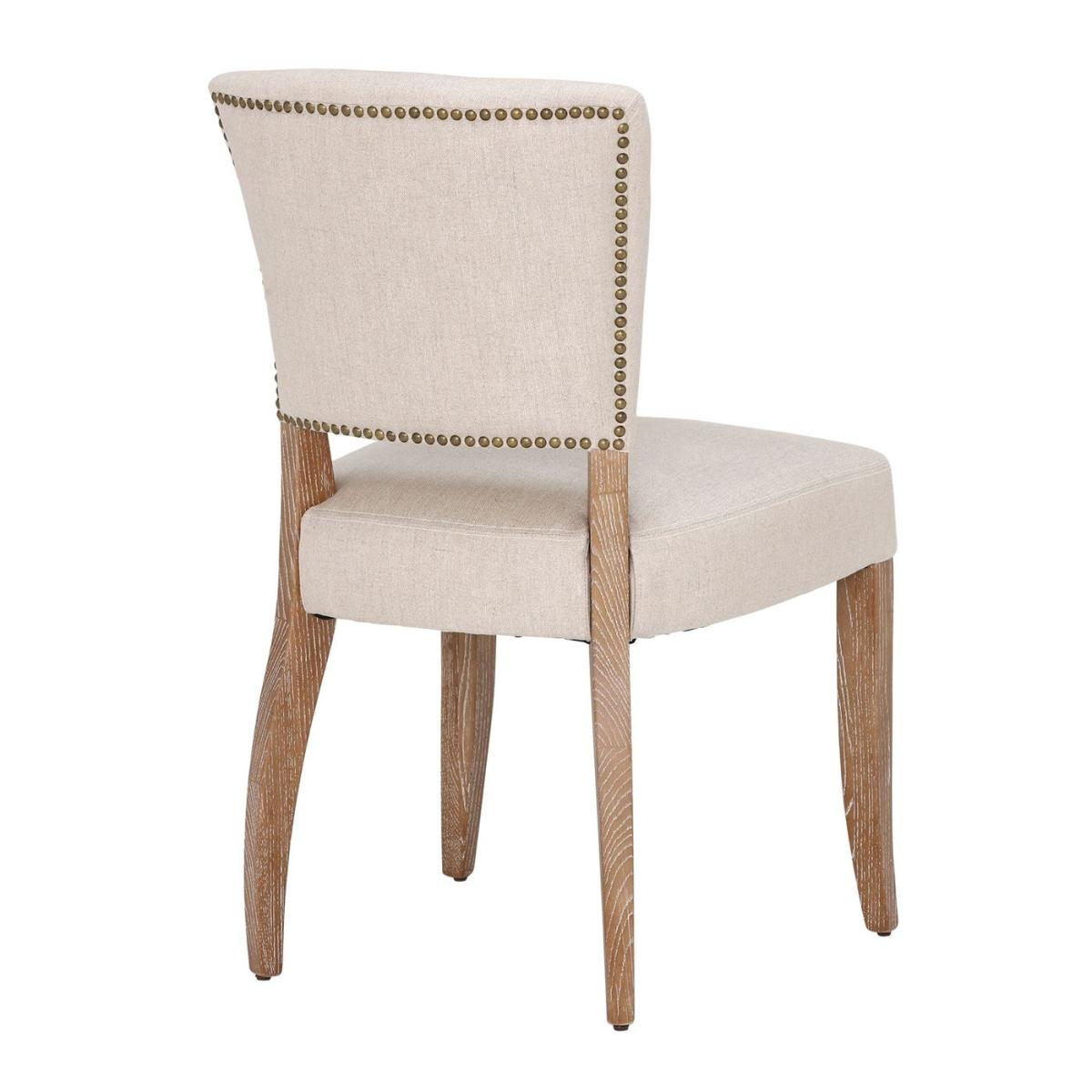 Otto Dining Chair, White Fabric | Barker & Stonehouse – image 5