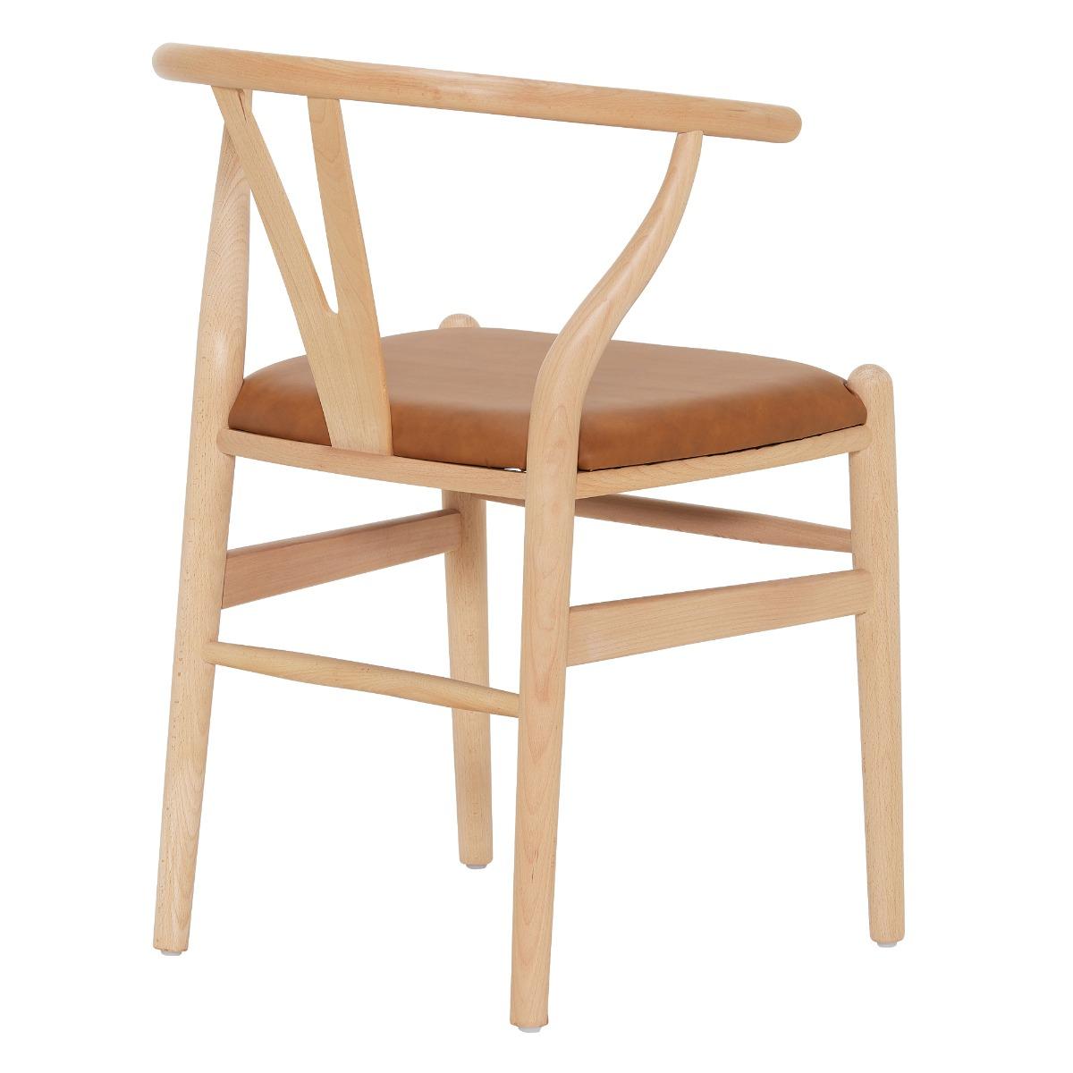 Hans Wishbone Dining Chair, Neutral | Barker & Stonehouse – image 4