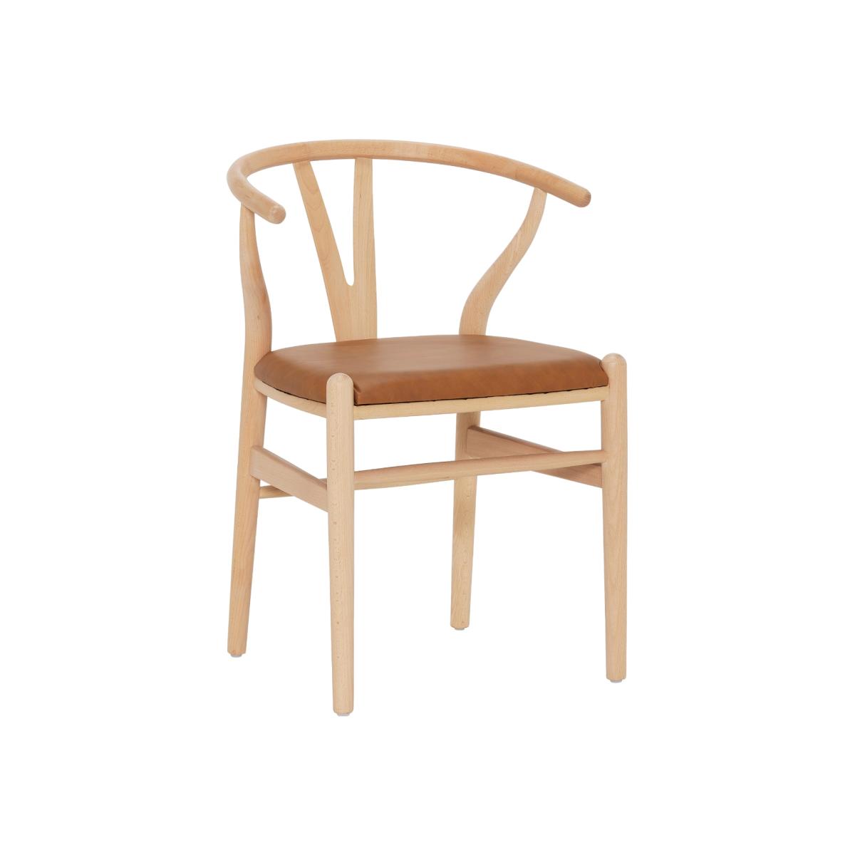 Hans Wishbone Dining Chair, Neutral | Barker & Stonehouse – image 1