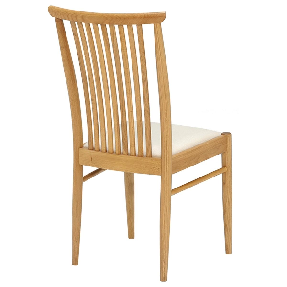 Ercol Teramo Slatted Dining Chair, Brown Oak Wood | Barker & Stonehouse – image 4