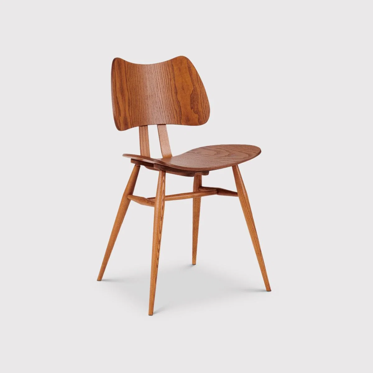 L.Ercolani Butterfly Dining Chair, Brown | Barker & Stonehouse – image 1