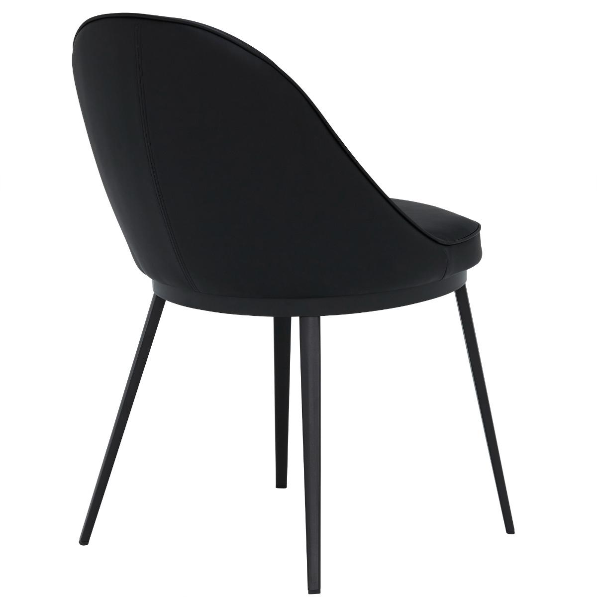 Quebec Dining Chair, Black | Barker & Stonehouse – image 5