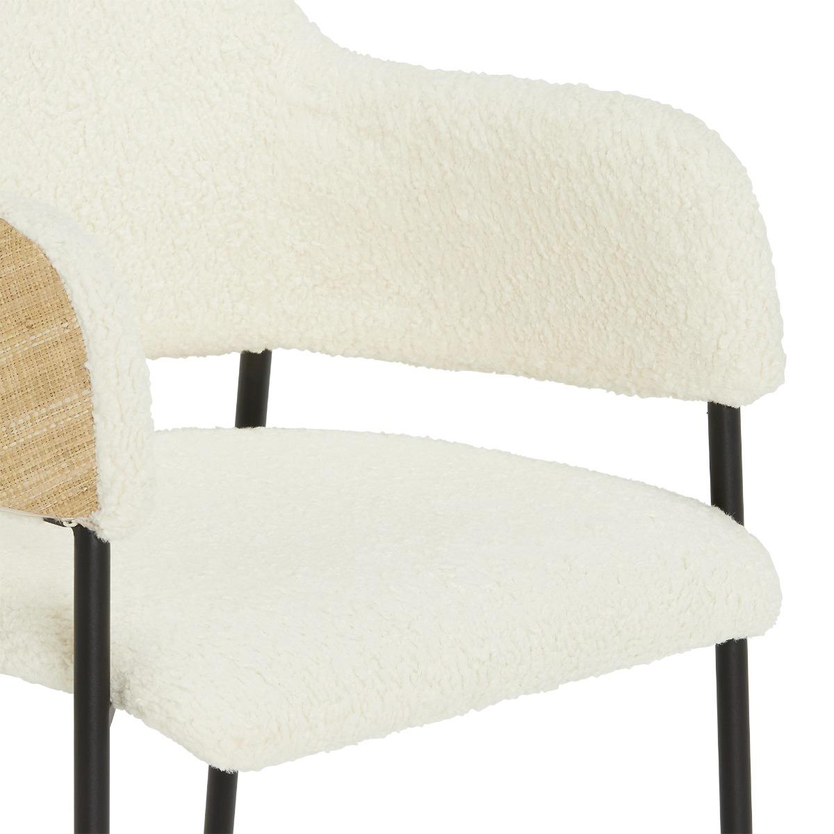 Cusco Chair With Arms, Neutral | Barker & Stonehouse – image 4