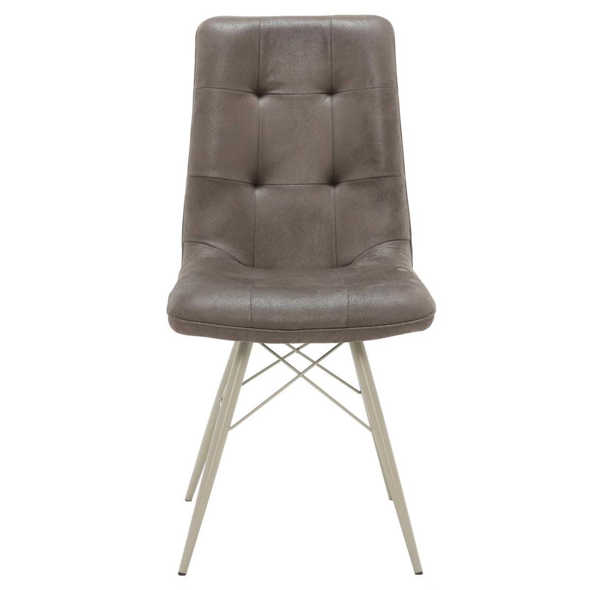 Hix Upholstered Dining Chair, Grey – image 2