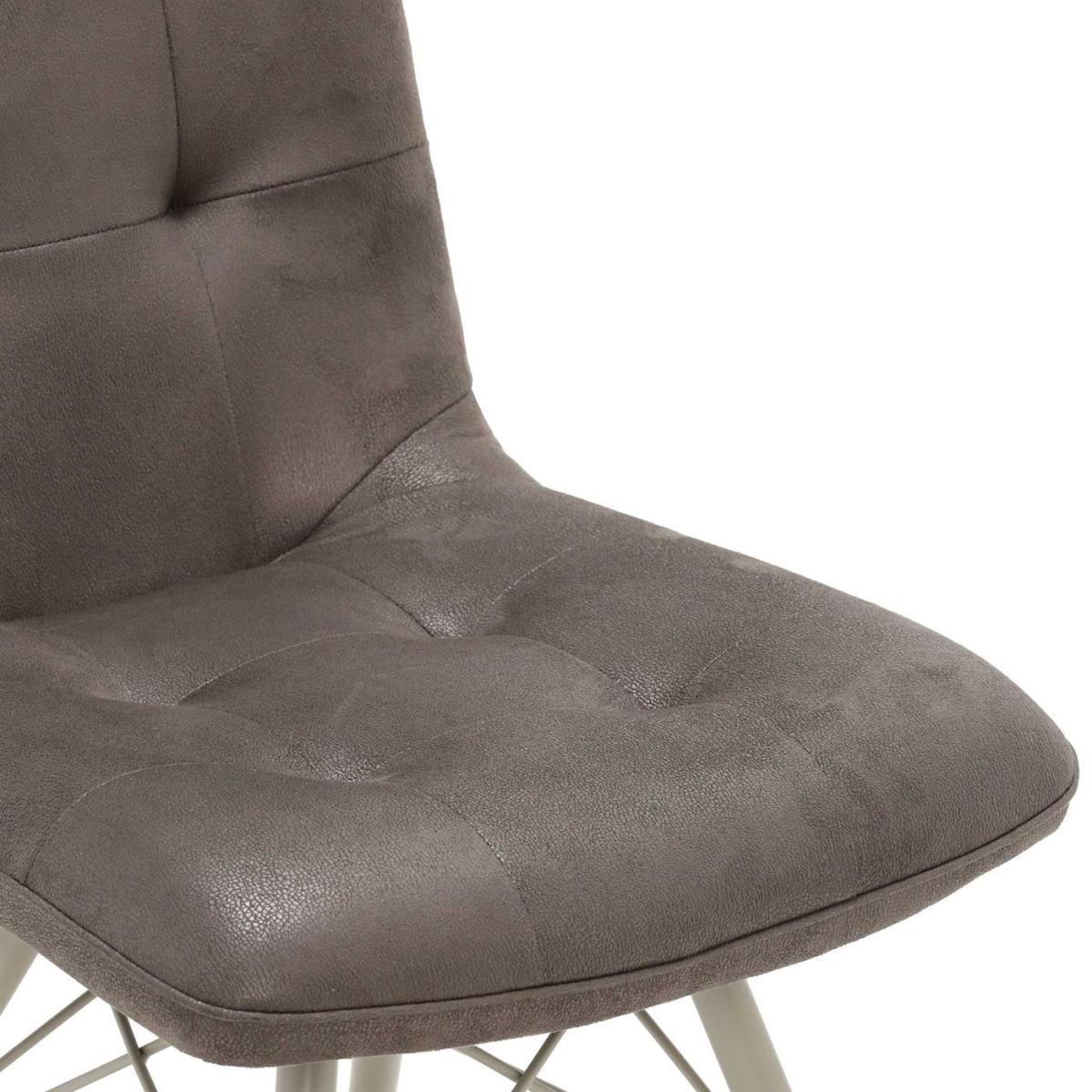 Hix Upholstered Dining Chair, Grey – image 5