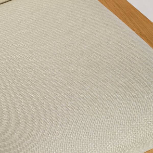 Ercol Bosco Padded Back Dining Chair, Cream and Oak – image 7