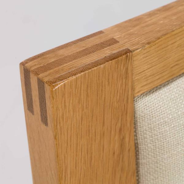 Ercol Bosco Padded Back Dining Chair, Cream and Oak – image 9