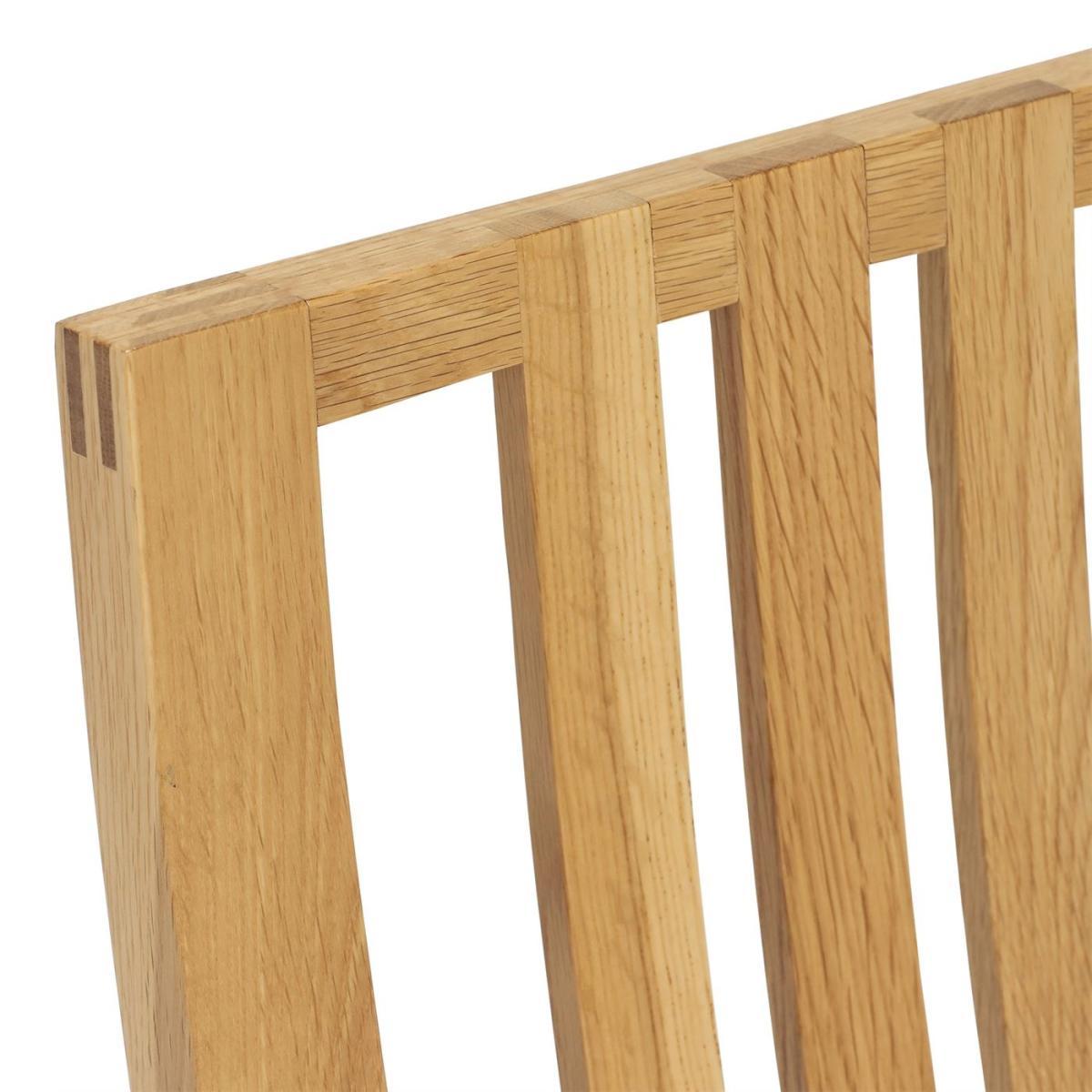 Ercol Bosco Dining Chair - Cream - Oak - W44 x D54 x H98cm - Barker &amp; Stonehouse – image 3