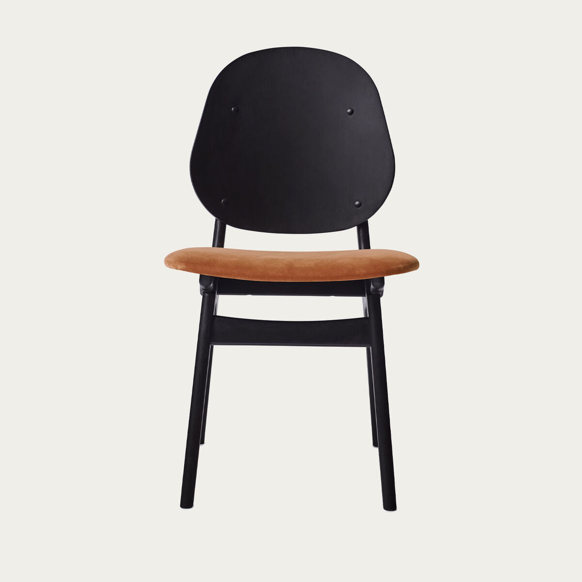 Black/Rusty Rose Noble Dining Chair – image 2